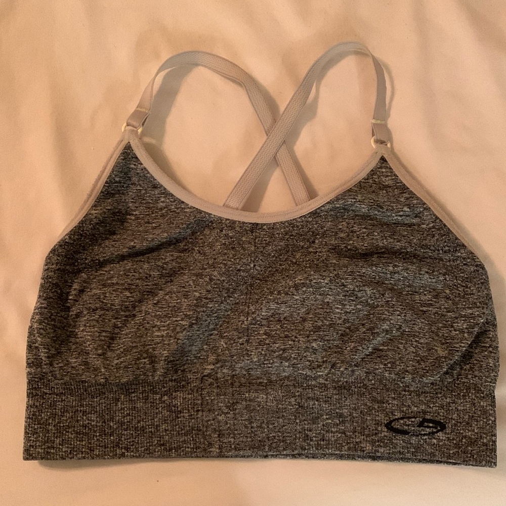 Champion XS gray sports bra. Worn but in good condition